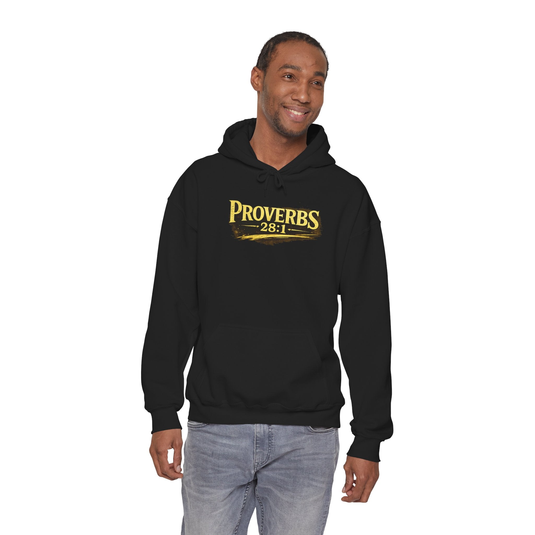 Bold as Lions Hoodie - Pull Over Hoodie for Christian Men - Faith Gift for Dad - Bold Christian Clothes